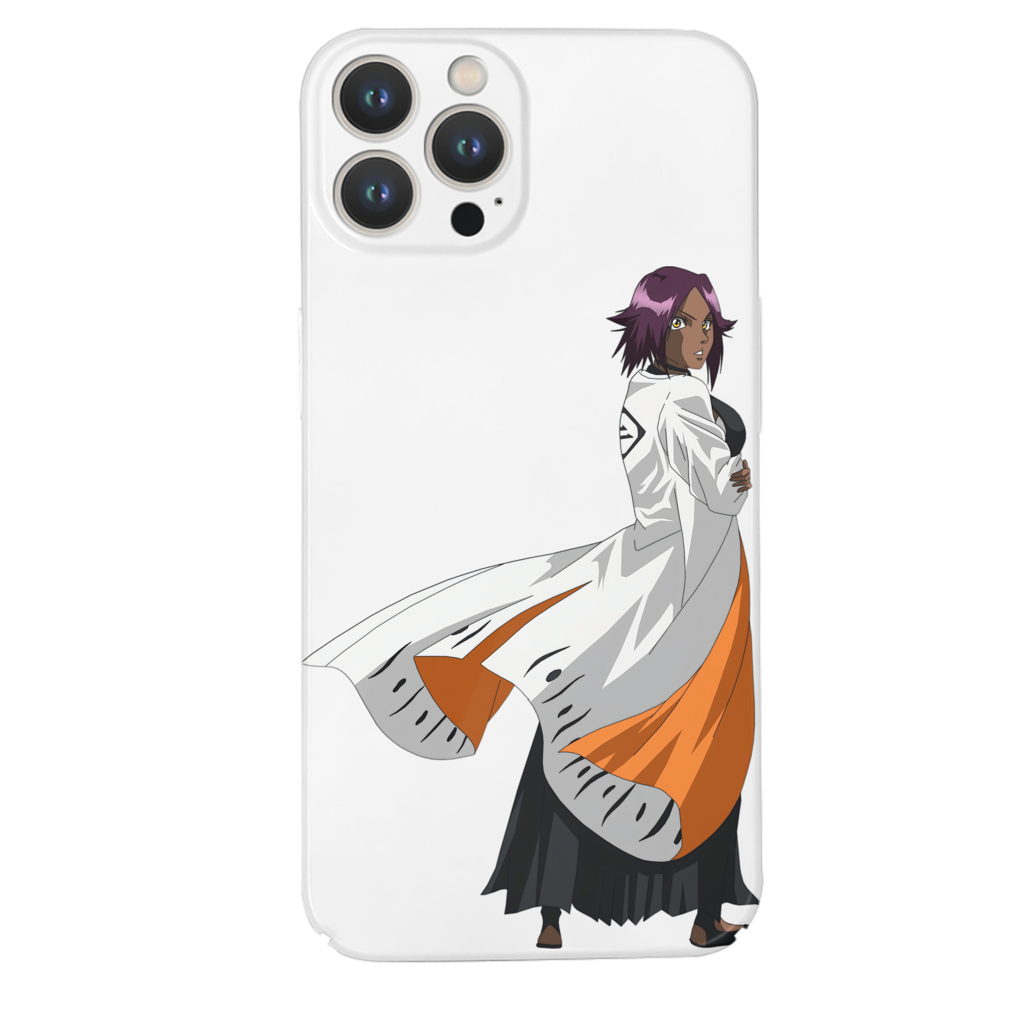 （画像用） ブリーチ 四楓院 夜一（しほういん よるいち） BLEACH Shihouin Yoruichi 【iPhone 14シリーズ対応】ハードケース